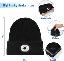 ZOOI Geschenke Männer Mütze Led Bluetooth Beanie Herren