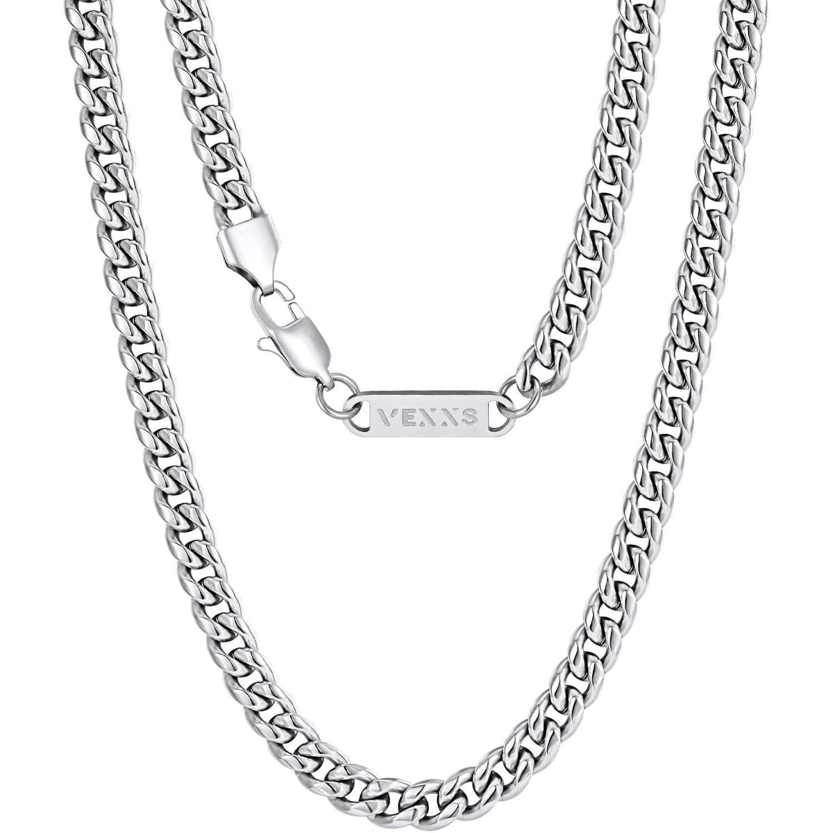 Herren Panzerkette 18K Gold beschichtet, 6mm, 46cm