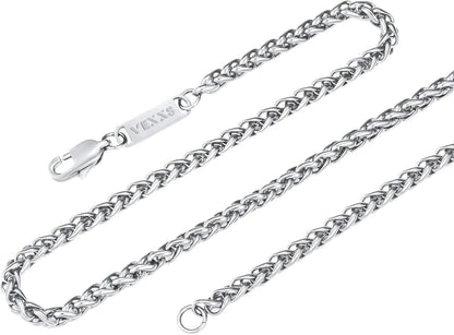 Herren Panzerkette 18K vergoldet Cuban Link Chain 3/4mm 51cm