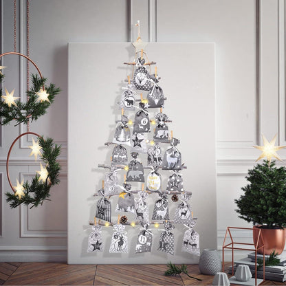 Adventskalender zum Befüllen Groß mit 24