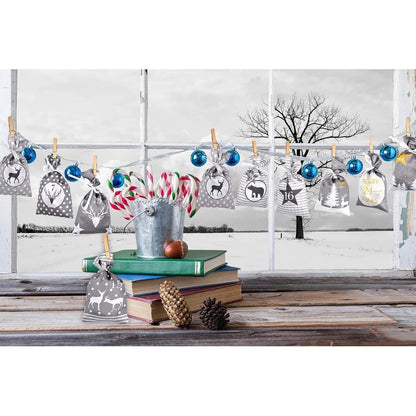 Adventskalender zum Befüllen Groß mit 24