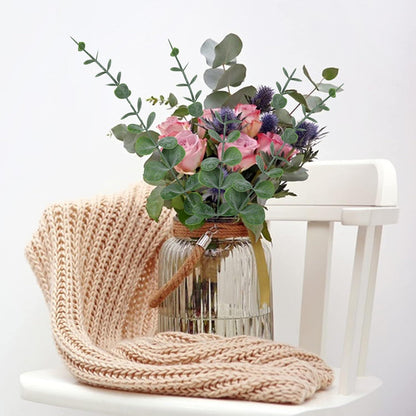 Künstliche Eukalyptus Zweige 30 Stück Deko Hochzeit Tischdeko