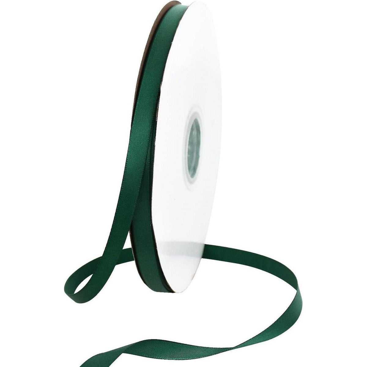 Satinband Weihnachtsgrün 10mm, 91m – Geschenkband für Deko & DIY