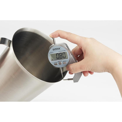 Edelstahl Messbecher 2000ml mit Ausguss – Präzise & Langlebig