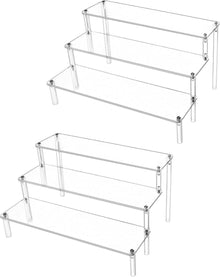 Acryl Display Ständer Transparent 3-Stufig Figuren Schmuck Cupcake