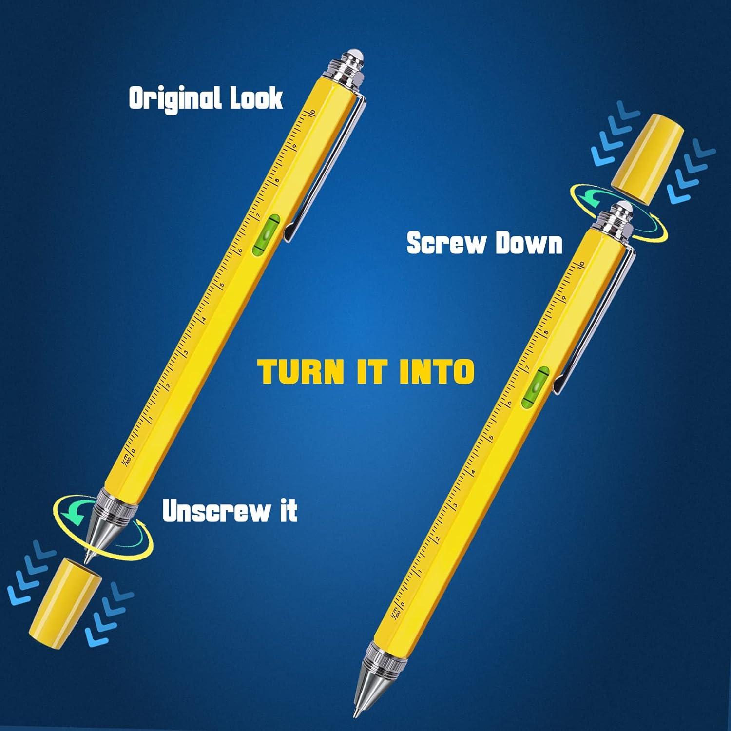 Multifunktions Kugelschreiber LED Werkzeug Stift Gadgets für Männer