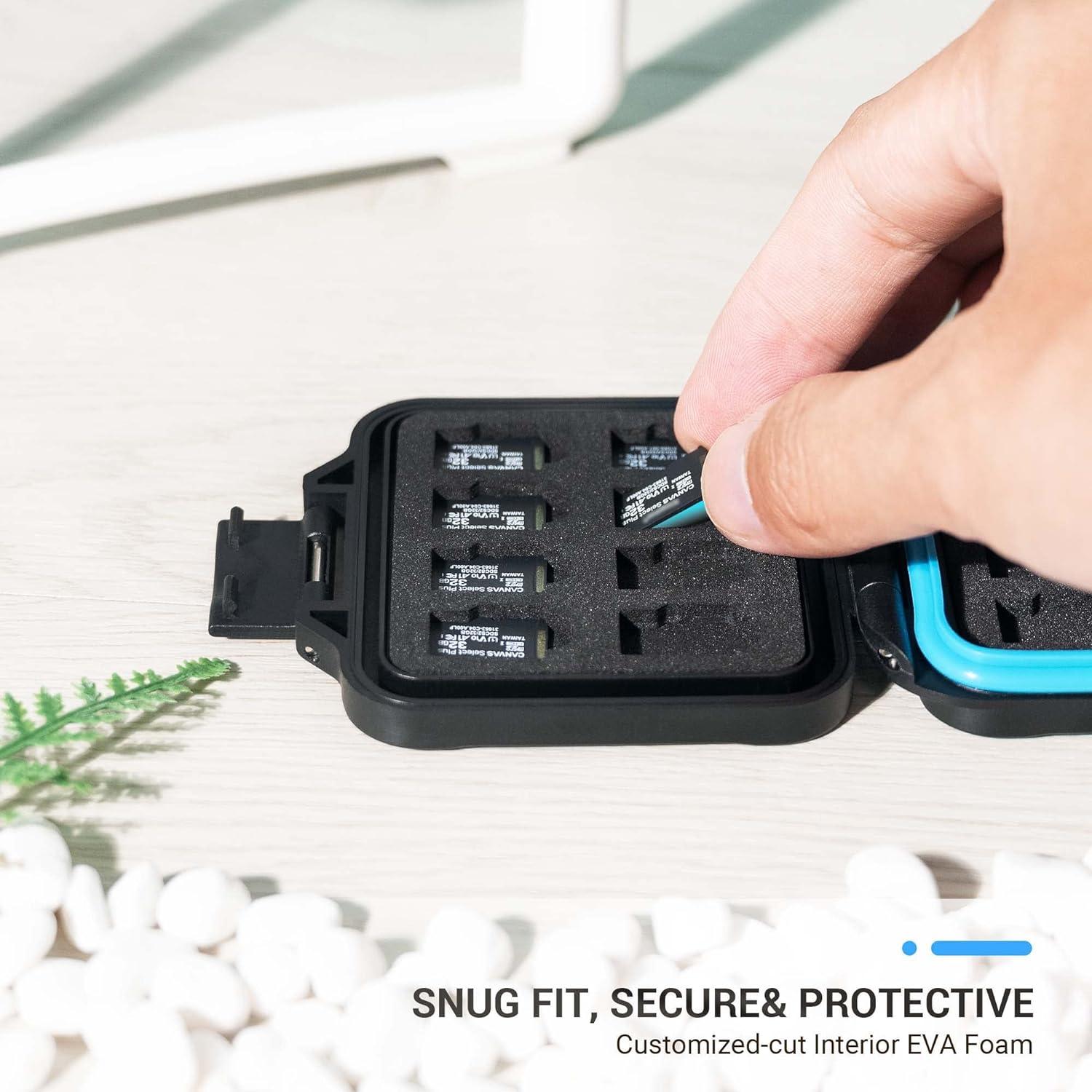 Speicherkarten Hülle Halter für 16 Micro SD SDXC SDHC TF Karten Organizer Box