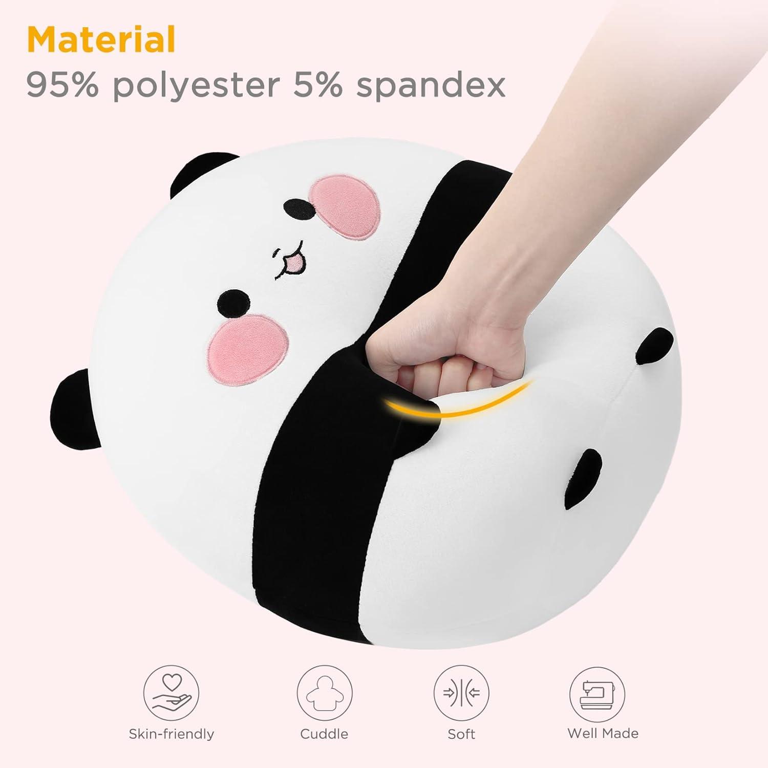 Weiches Panda Plüschkissen 30cm für Kinder und Erwachsene