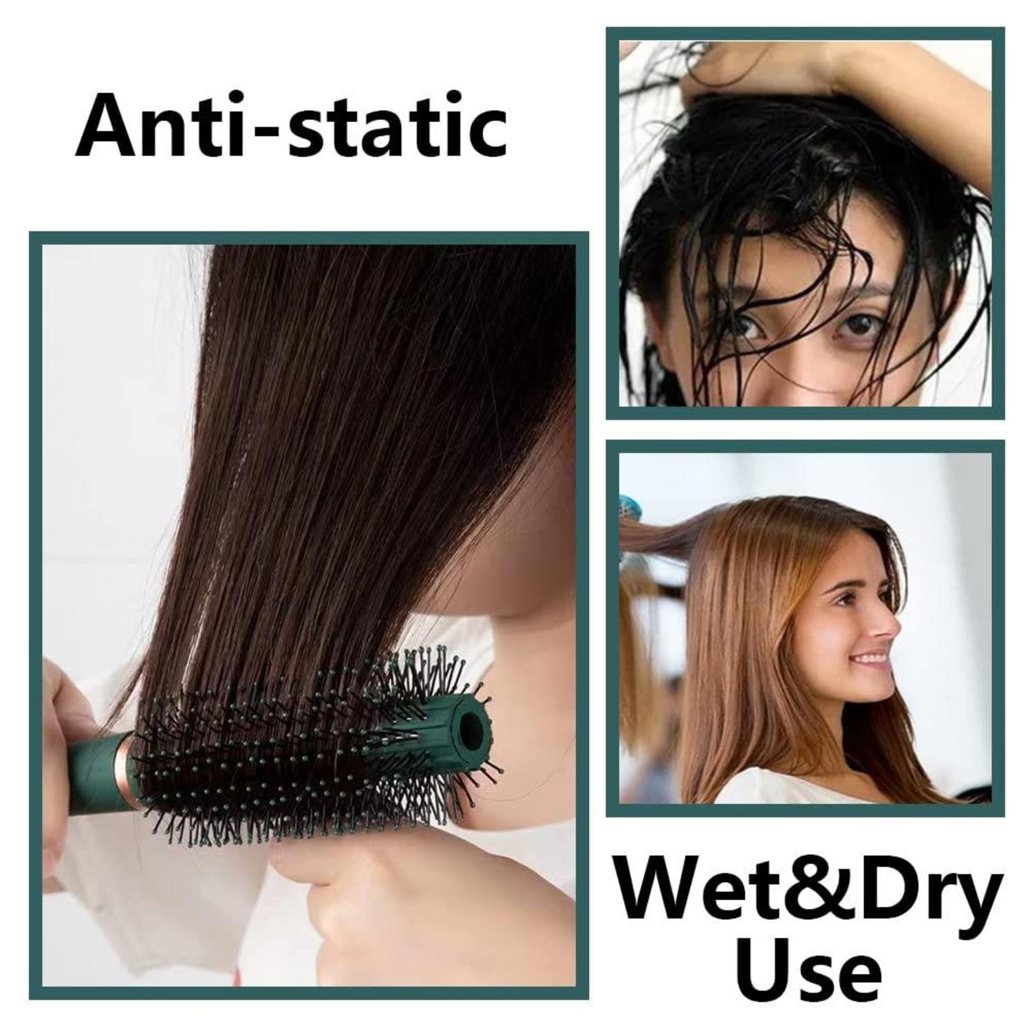 4-teiliges Haarbürsten-Set | Entwirrende Bürste für langes lockiges Haar