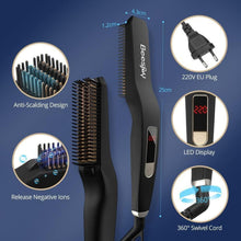 Bartglätter Kamm Männer Schnellheizend Bartglätteisen