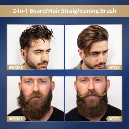 Bartglätter Kamm Männer Schnellheizend Bartglätteisen