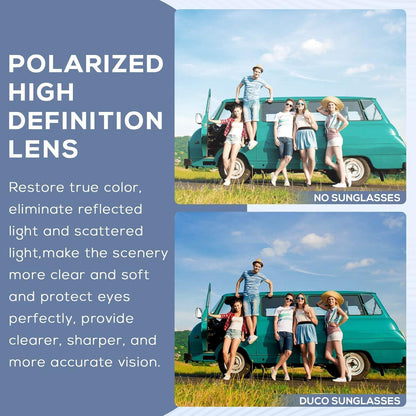 Polarisierte Sport Sonnenbrille Herren TR90 Rahmen für