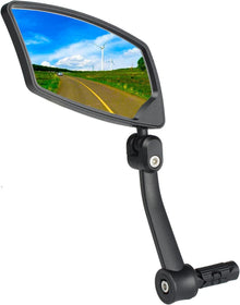 Fahrradspiegel High Definition konvexe Glaslinse E-Bike Spiegel