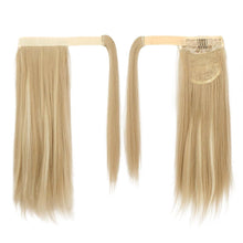 35 cm gerade Pferdeschwanz Extensions Haarverlängerung für