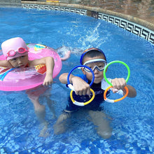 Tauchringe für Kinder - 4er Set in Mehrfarbig - Pool