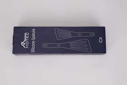 Silikon-Fischwender mit Schlitzen, 2-teiliges Set, hitzebeständig, antihaftbeschichtet, spülmaschinenfest