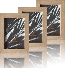 Bilderrahmen 10x15cm Holz Fotorahmen 4x6 Zoll MDF Rahmen Set