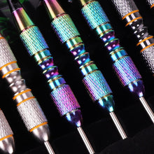 12 Profi Steeldarts Metallspitze Dart Set mit Case Violett