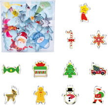 11-teiliges Weihnachtsausstecher Set aus Edelstahl 430