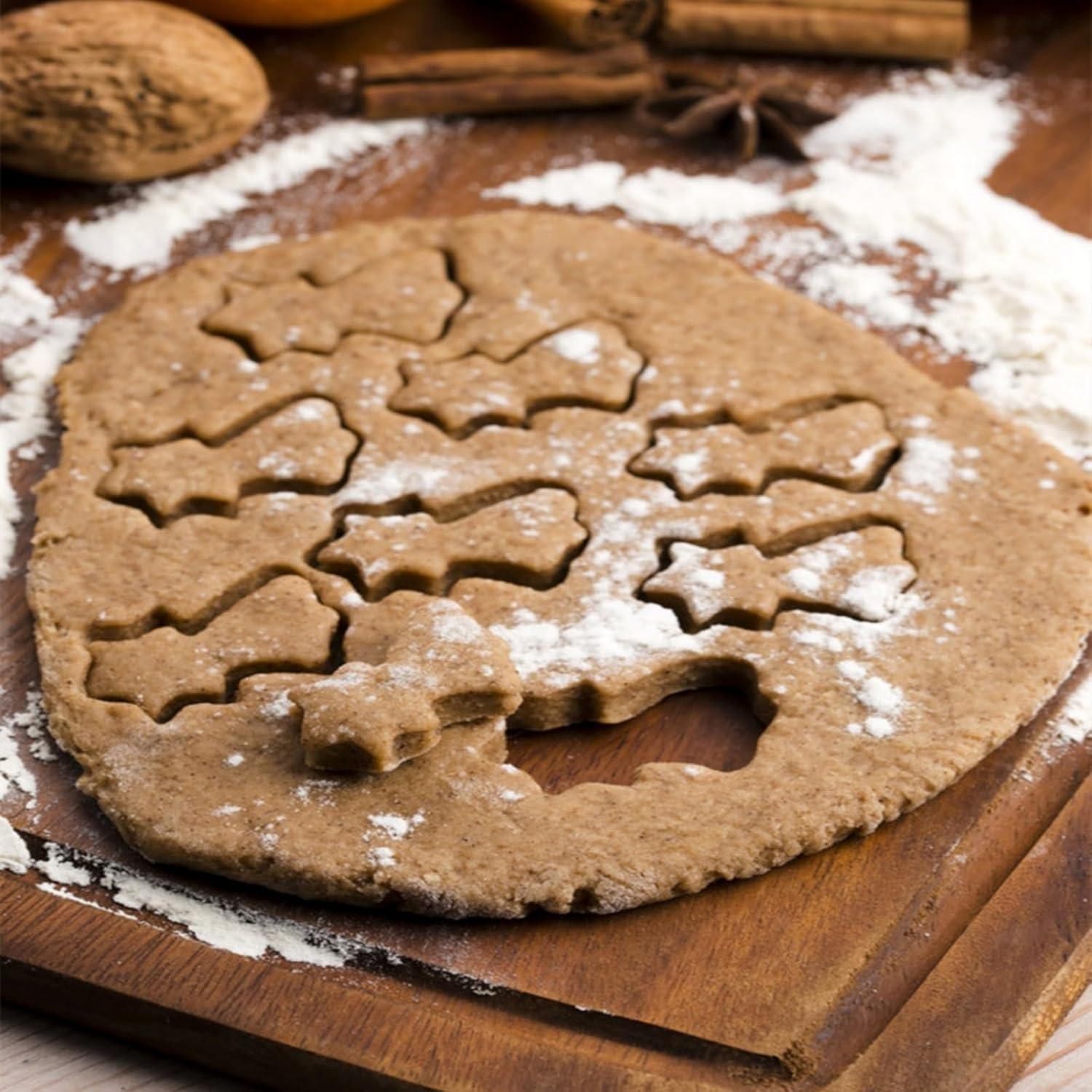 11-teiliges Keksausstecher-Set Plätzchenformen Weihnachten Edelstahl 430