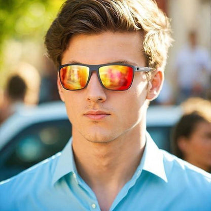Polarisierte Sonnenbrille Herren TR90 Rahmen UV400 Schutz