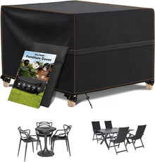 Abdeckhaube Gartenmöbel 420D Oxford Wasserdicht 125x125x74cm