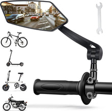 360° Fahrradspiegel Rückspiegel für 22mm-25mm Lenker, Robust
