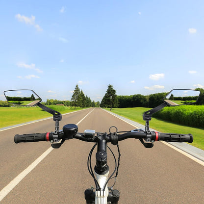 Fahrradspiegel 360 Grad Rückspiegel 22-25mm für Lenker Mountainbike Rennräder