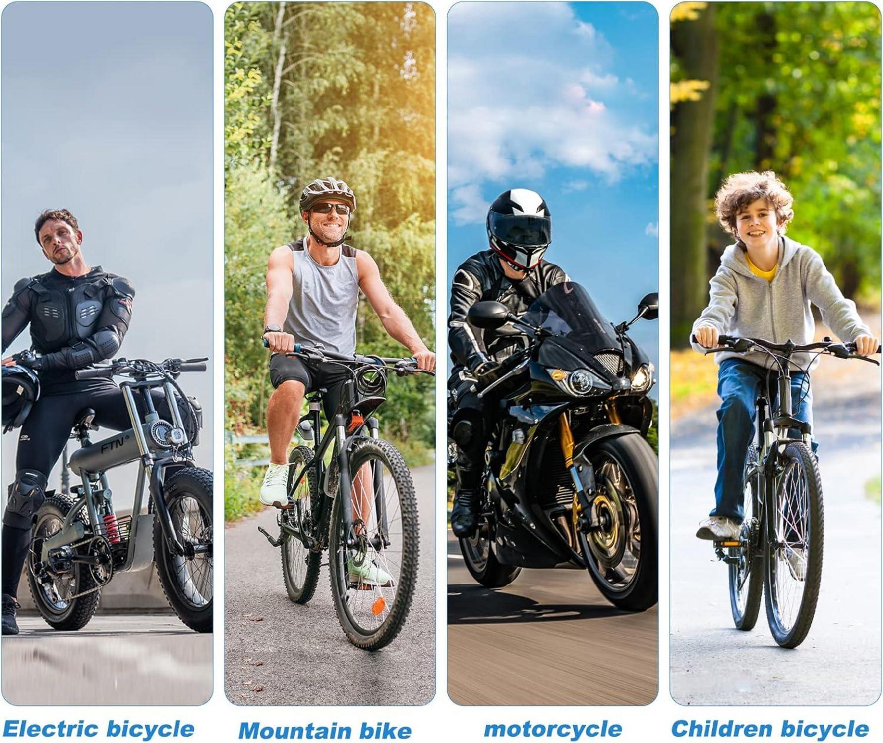 Fahrradspiegel 2er Set 360° Rückspiegel für Lenker 22mm-25mm