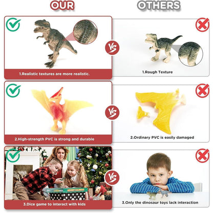 Dinosaurier Adventskalender 2024 Kinder Weihnachts Countdown