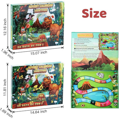 Dinosaurier Adventskalender 2024 Kinder Weihnachts Countdown