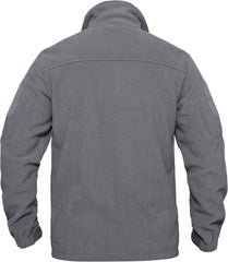 Herren Outdoor Fleecejacke Winddicht mit 7 Taschen