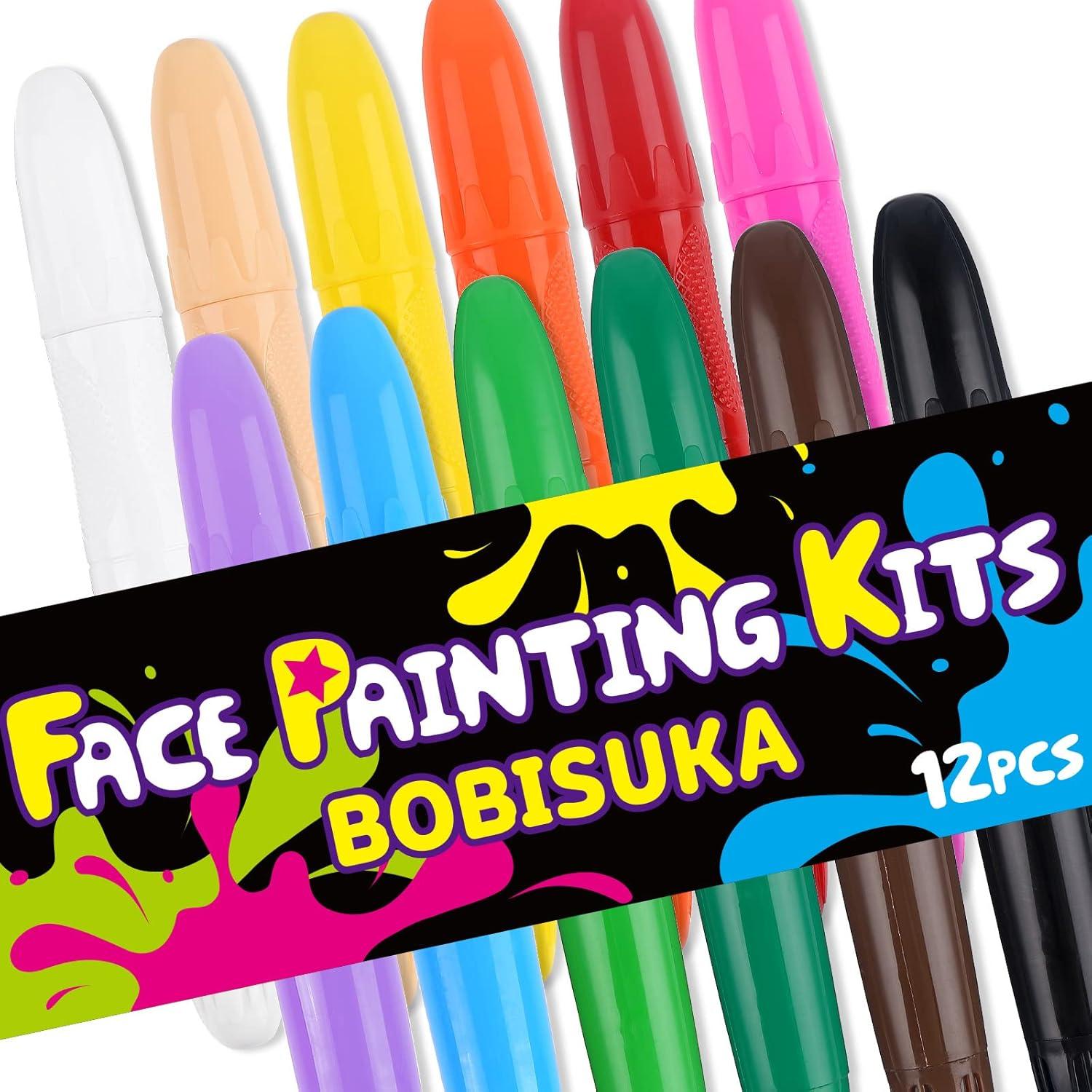 Face Paint Stick 12 Farben für Halloween Karneval Bodypainting