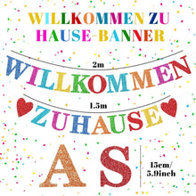 Zomiboo Willkommen Zuhause Set Dekoration Geburtstag