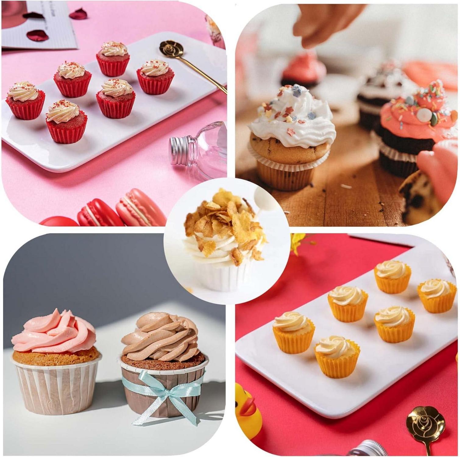 Silikon Backform für 24 Mini Muffins Cupcakes Brownies Kuchen Pudding