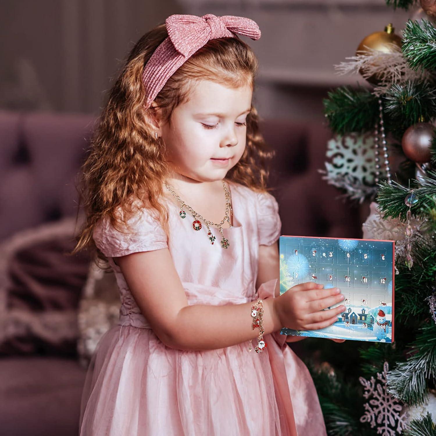 Adventskalender Mädchen 2024 DIY Halsketten Weihnachtsgeschenk