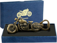 Vintage Motorrad Bier Flaschenöffner Geschenkbox Karte