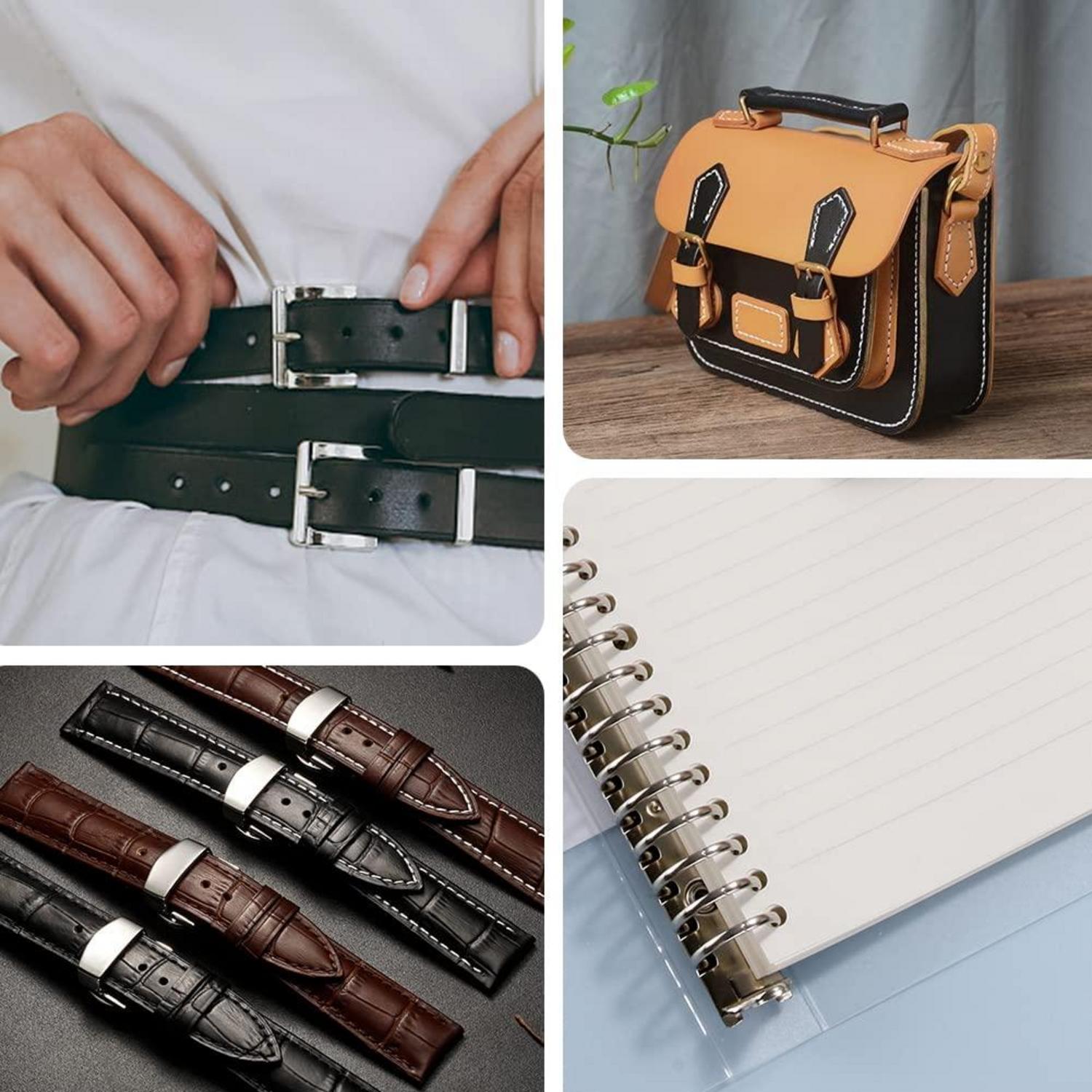 Lochstanzer Set 15-tlg Leder-Stanzwerkzeug 1-11mm inkl. Aufbewahrungstasche