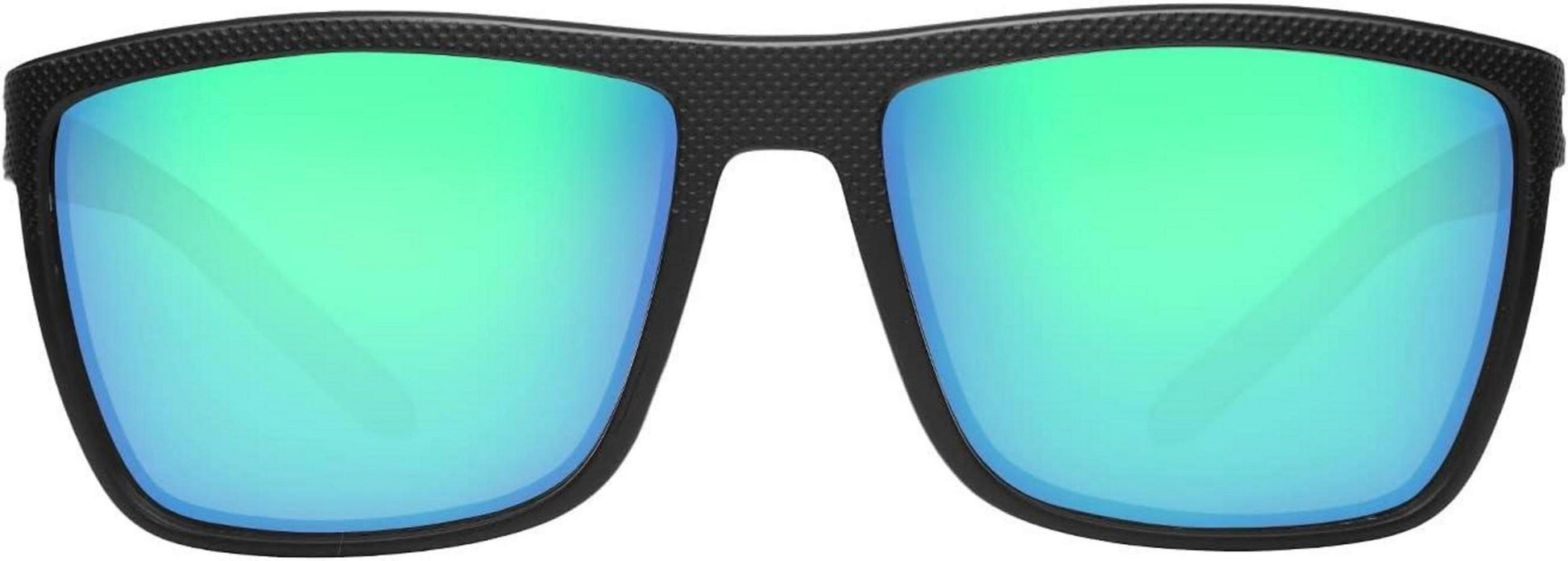 Polarisierte TR90 Herren Sonnenbrille UV400 Schutz Schwarz/Grün