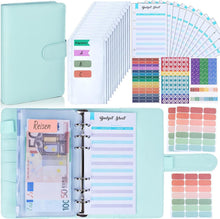 Budget Planner A6 Binder Geldsparmappe mit 12 Geldumschlägen
