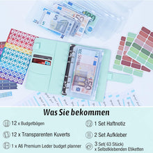 Budget Planner Geldumschläge A6 Binder Sparbuch Sparplan