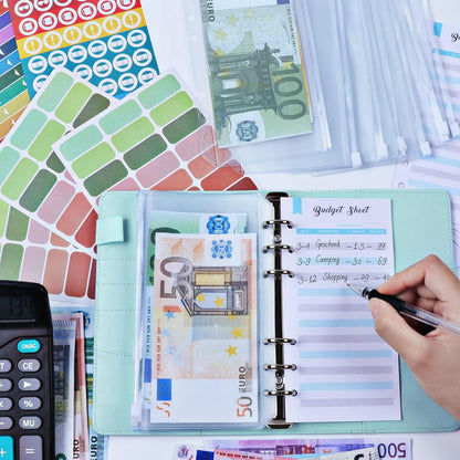 Budget Planner A6 Binder Bugetplaner Sparbuch Geld Organizer