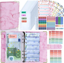 Budget Planner A6 Sparbuch Geldsparmappe mit Budgetblättern