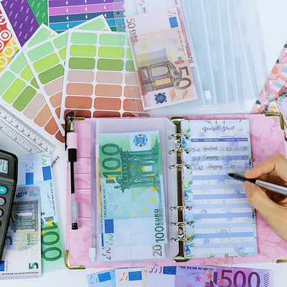 Budget Binder A6 Finanzplaner Geld Sparbuch Organizer