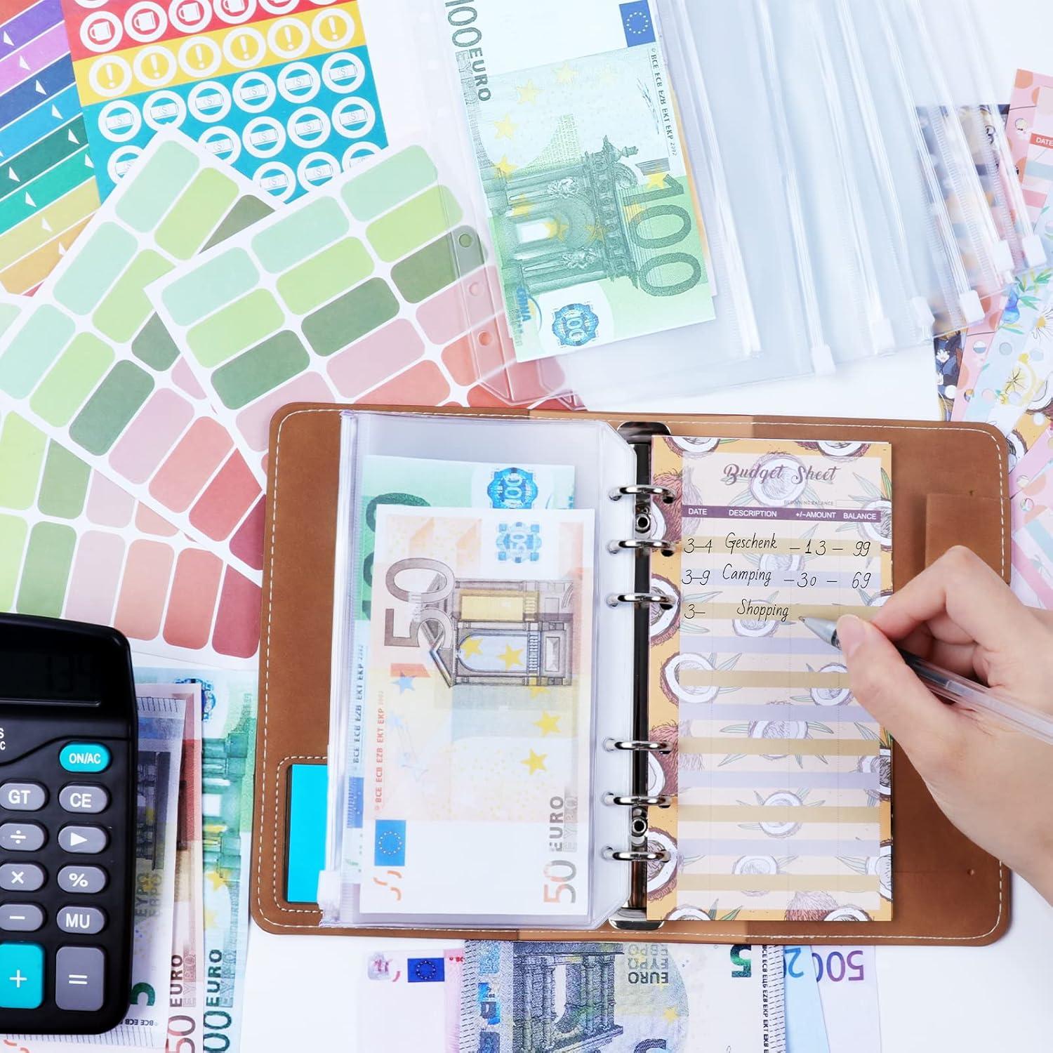 Budget Planner A6 Hüllen Finanz- und Familienbudgetplaner