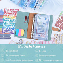 Budget Planner Binder | ANYUKE Geldumschläge Sparbuch A6