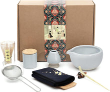 Artcome 9-teiliges japanisches Matcha-Tee-Set mit Schüssel
