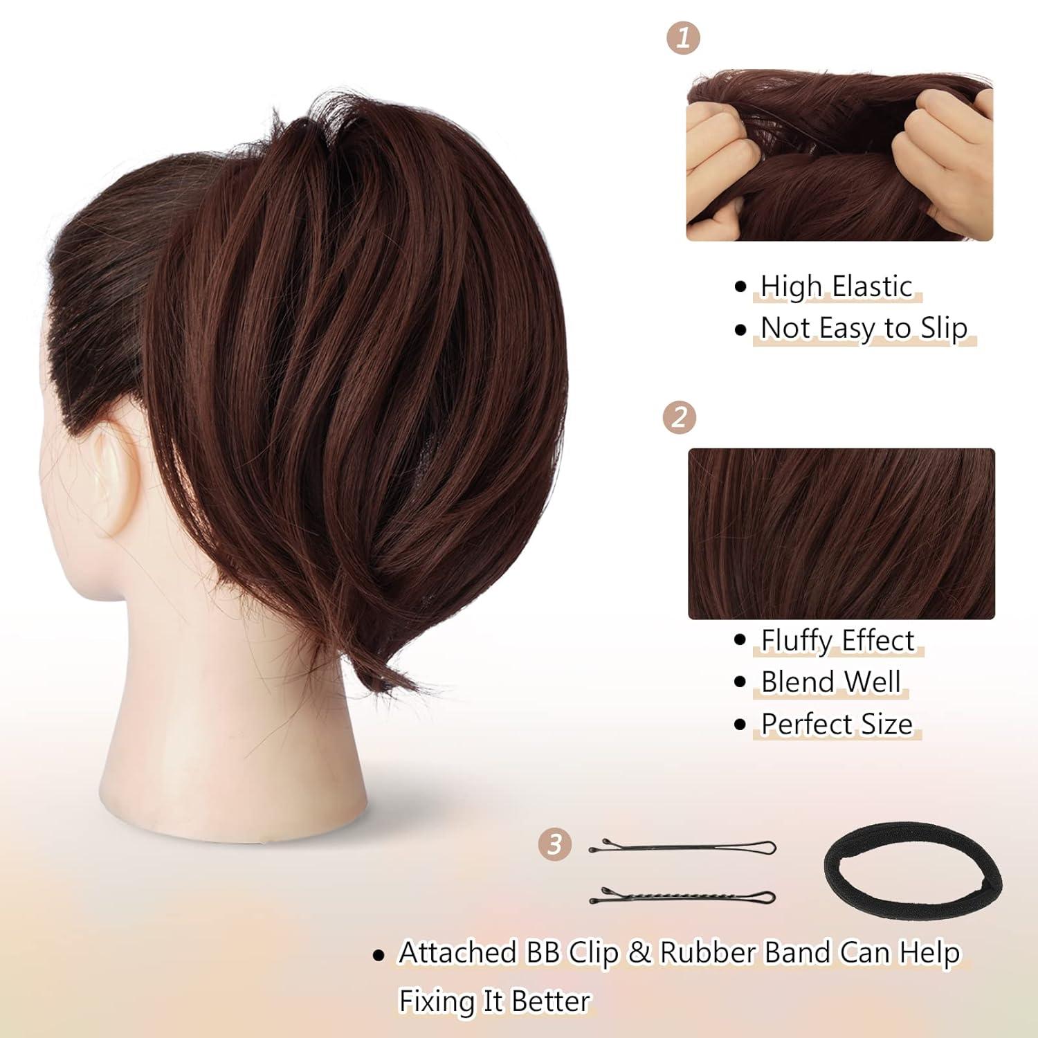Haarteil Hair Extensions synthetisches Pferdeschwanz Haarschmuck
