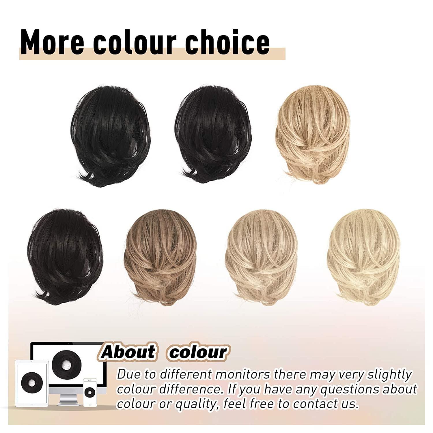 Synthetisches Haarteil für Frauen Dark Auburn 20cm - Pferdeschwanz-Verlängerung