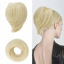 Haarteil Hair Extensions Pferdeschwanz-Verlängerung Platinblond 20cm